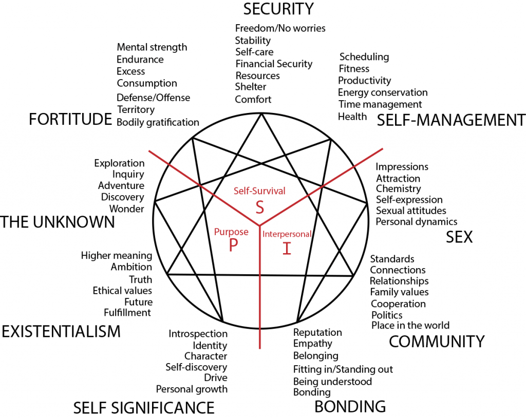 Enneagram Instincts - Reimagined - Attitudinal Psyche